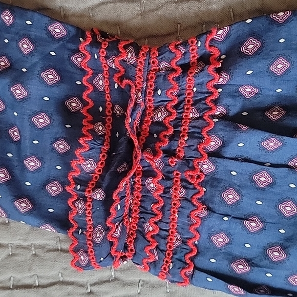 J Crew Embroidered Bell-Sleeve Top - Picture 11 of 16